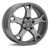 LP Aventure LP2 18x8 5-112 ET38 Matte Grey Wheel