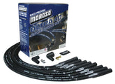 Moroso Chevrolet Big Block Ignition Wire Set - Ultra 40 - Unsleeved - Non-HEI - Over Valve - Black