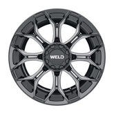 Weld Off-Road W111 24X14 Gradient 5X139.7 5X150 ET-70 BS4.75 Gloss Black MIL 110.2