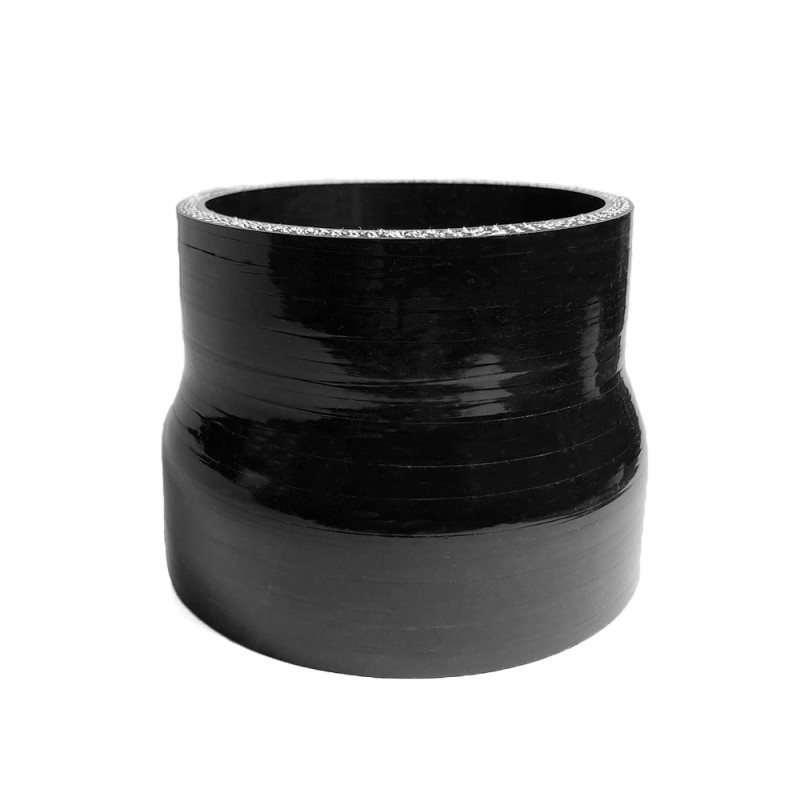 Ticon Industries High Temp 4-Ply Black 2.5in to 2.75in Reinforced Silicone Reducer Ticon Industries High Temp 4-Ply Black 2.5in to 2.75in Reinforced Silicone Reducer