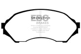 EBC 99-02 Mazda Protege 1.6 Redstuff Front Brake Pads