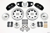 Wilwood Dynapro 6 Front Hub Kit 12.19in Drilled 62-72 CDP B & E Body-Drum