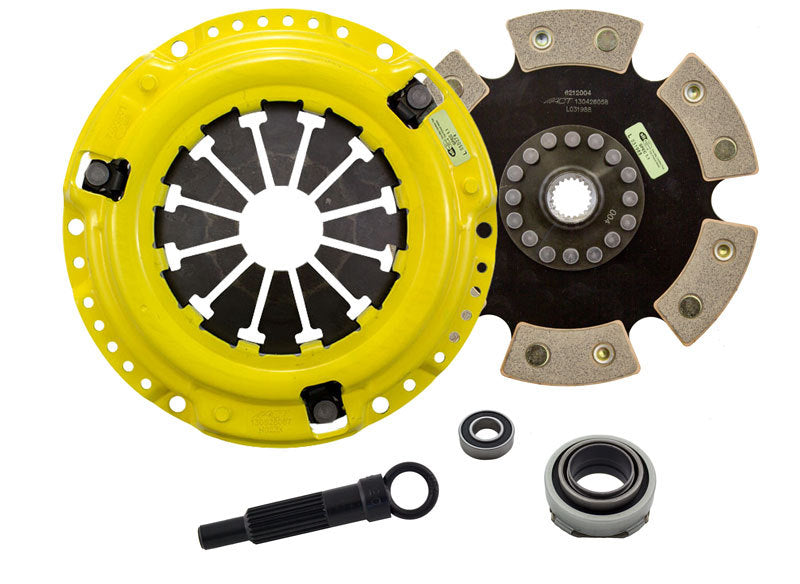 ACT 1990 Honda Civic XT/Race Rigid 6 Pad Clutch Kit ACT 1990 Honda Civic XT/Race Rigid 6 Pad Clutch Kit