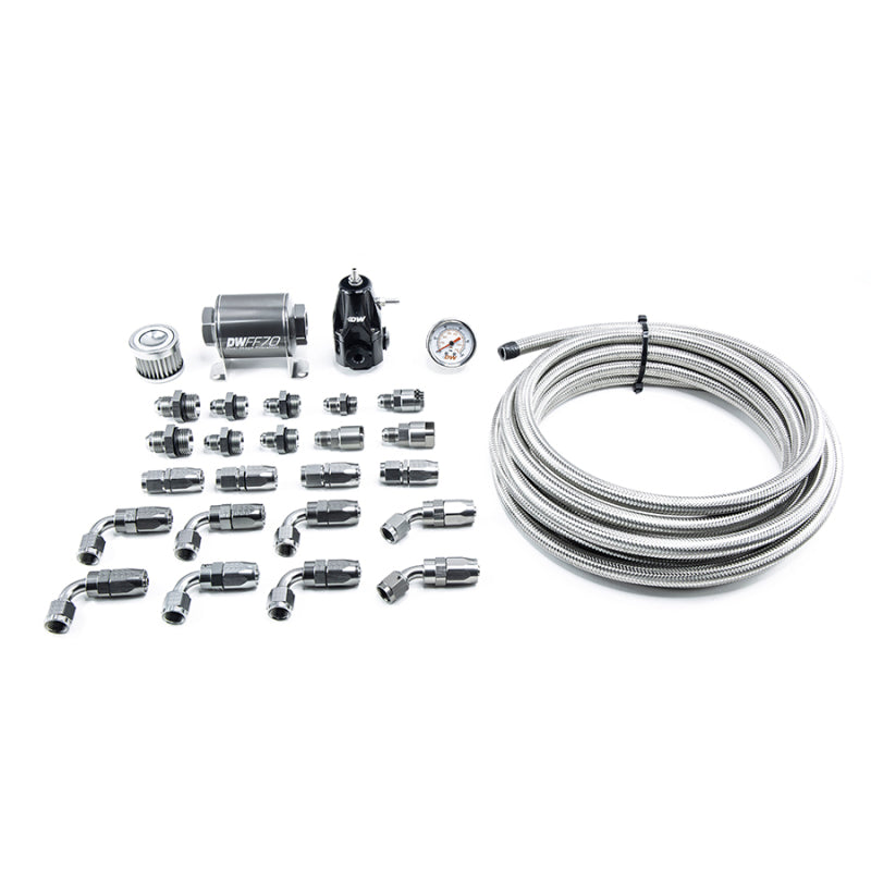 DeatschWerks 01-15 Honda Civic DW400 Pump Module Return Plumbing Kit w/CPE Fuel Lines DeatschWerks 01-15 Honda Civic DW400 Pump Module Return Plumbing Kit w/CPE Fuel Lines