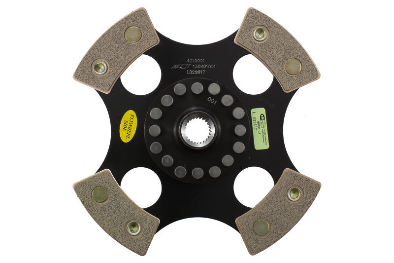 ACT 1986 Volkswagen Scirocco 4 Pad Rigid Race Disc ACT 1986 Volkswagen Scirocco 4 Pad Rigid Race Disc