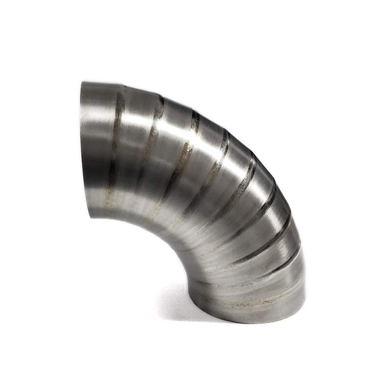 Ticon Industries 2.5in 90 Degree 1.26D Tight Radius 1.2mm/.047in Wall Titanium Pie Cuts - 10pk Ticon Industries 2.5in 90 Degree 1.26D Tight Radius 1.2mm/.047in Wall Titanium Pie Cuts - 10pk