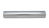 Vibrant 1.75in O.D. Universal Aluminum Tubing (18in long Straight Pipe) - Polished