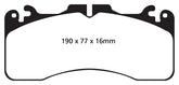 EBC 09+ Lexus LS460 4.6 Sport Greenstuff Front Brake Pads