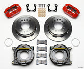 Wilwood Dynapro Low-Profile 11.00in P-Brake Kit - Red Chevy 12 Bolt Spcl 2.81in Offset