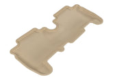 3D MAXpider 2007-2014 Toyota/Scion Yaris Hatchback/XD Kagu 2nd Row Floormats - Tan