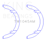 King 1798 Audi CDAA/CDHA/CDHB/CDAB Thrust Washer Set