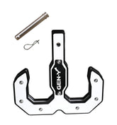 Gen-Y Hulk 2.0 16K Tow Hook 2in Shank w/GH-099 Pin/GH-011 Clip - Black/White