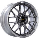BBS RS-GT 19x9.5 5x120 ET40 CB72.5 Diamond Black Center Diamond Cut Lip Wheel