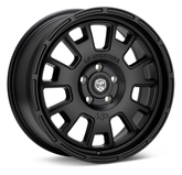 LP Aventure LP7 17x8 5-114 ET38 Matte Black Wheel