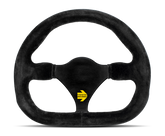 Momo MOD27 Steering Wheel 290 mm - Black Suede/Black Spokes