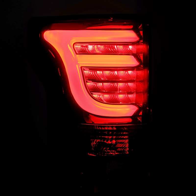 AlphaRex 15-17 Ford F-150 (Excl Models w/Blind Spot Sensor) PRO-Series LED Tail Lights Red Smoke AlphaRex 15-17 Ford F-150 (Excl Models w/Blind Spot Sensor) PRO-Series LED Tail Lights Red Smoke