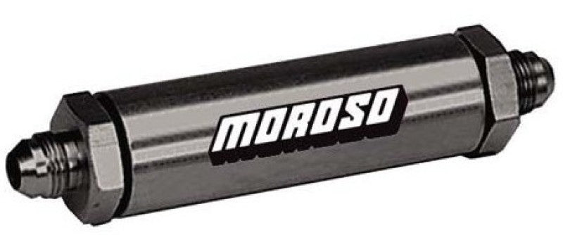 Moroso Oil Filter - In Line Screened -12An - Aluminum Moroso Oil Filter - In Line Screened -12An - Aluminum