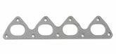 Vibrant T304 SS Exhaust Manifold Flange for Honda H22-Series Motor 3/8in Thick