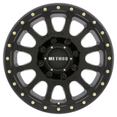 Method MR305 NV HD 18x9 +18mm Offset 8x6.5 130.81mm CB Matte Black Wheel