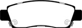 EBC 03-05 Chevrolet SSR 5.3 Greenstuff Rear Brake Pads