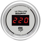 Autometer Ultra-Lite 52MM 0-340 Deg F Digital Oil Temperature