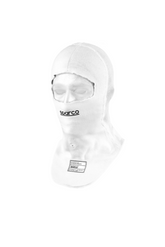 Sparco Head Hood Shield Tech White