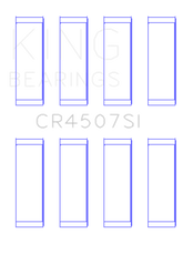 King Mazda MZR 2.3L 16v / Ford Duratec 2.3L 16v (Size +.75) Connecting Rod Bearing Set (Set of 4)