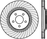 StopTech Power Slot 94-04 Ford Mustang Front Left Slotted CRYO Rotor