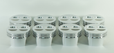 Mahle MS Piston Set GM 604 355ci 4.03in Bore 3.48in Stk 5.7in Rod 0.927 Pin -5cc 10.5 CR Set of 8