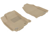 3D MAXpider 2013-2018 Toyota RAV4/RAV4 Hybrid Kagu 1st Row Floormat - Tan
