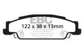 EBC 05-08 Pontiac Grand Prix 5.3 Greenstuff Rear Brake Pads