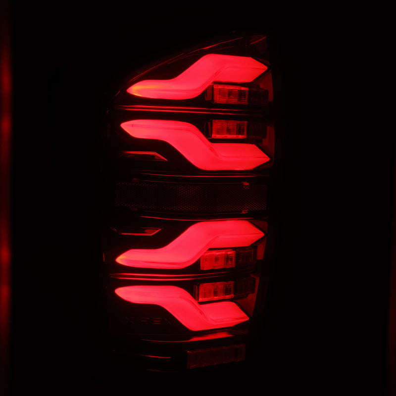 AlphaRex 16-21 Toyota Tacoma LUXX LED Taillights Blk/Red w/Activ Light/Seq Signal AlphaRex 16-21 Toyota Tacoma LUXX LED Taillights Blk/Red w/Activ Light/Seq Signal