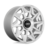 Rotiform R124 CVT Wheel 19x8.5 5x100/5x112 35 Offset - Gloss Silver