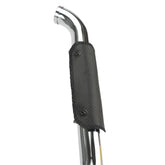 DEI Pipe Shield w/Stainless Steel Clamps - 4in w x 8in - Onyx