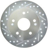 StopTech Select Sport Drilled & Slotted Rotor - Rear Right
