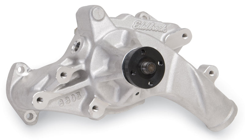 Edelbrock Water Pump High Performance Ford 1965-76 FE V8 Engines Standard Length Satin Finish Edelbrock Water Pump High Performance Ford 1965-76 FE V8 Engines Standard Length Satin Finish