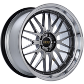 BBS LM 20x10.5 5x114.3 ET20 CB66 Diamond Black Center Diamond Cut Lip Wheel
