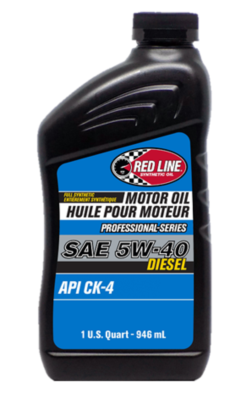 Red Line Pro-Series Diesel CK4 5W40 Motor Oil - Quart Red Line Pro-Series Diesel CK4 5W40 Motor Oil - Quart