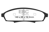 EBC 88-90 Buick Regal 2.8 Greenstuff Front Brake Pads