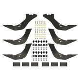 Westin 99-16 Ford F-250/350/450/550HD Reg/Supr Cab/Crew Premier Oval Nerf Step Bar Mount Kit - Blk