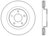 StopTech 11-14 Nissan Juke Slotted Front Right Rotor