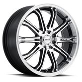 Maxxim Ferris 16x7 10x110/115 ET40 Black Machine Face