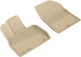 3D MAXpider 2020 Hyundai Palisade Kagu 1st Row Floormat - Tan