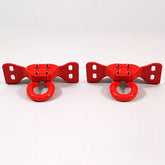 Ford Racing 17-22 Super Duty Tow Hooks - Red (Pair)