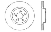 StopTech 07-08 Acura MDX SportStop Slotted & Drilled Left Front Rotor