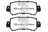 EBC 12+ Mazda CX-5 2 Redstuff Rear Brake Pads