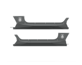 Road Armor 2018+ Jeep Wrangler JL 2-Door Stealth Rocker Guards - Tex Blk