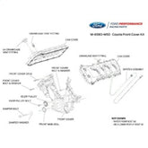 Ford Racing 5.0L Coyote Timing/Front Cover and Cam Cover KIT
