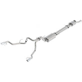Ford Racing 2017 F-150 Raptor 3.5L Touring Cat-Back Exhaust System Dual Rear Exit w/ Chrome Tips