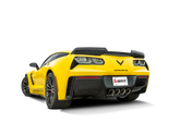 Akrapovic 14-17 Chevrolet Corvette Z06 (C7) Slip-On Line (Titanium) w/ Carbon Tips
